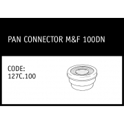 Marley Solvent Joint Pan Connector M&F 100DN Concentric - 127C.100
